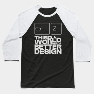 Ctrl + Z Baseball T-Shirt